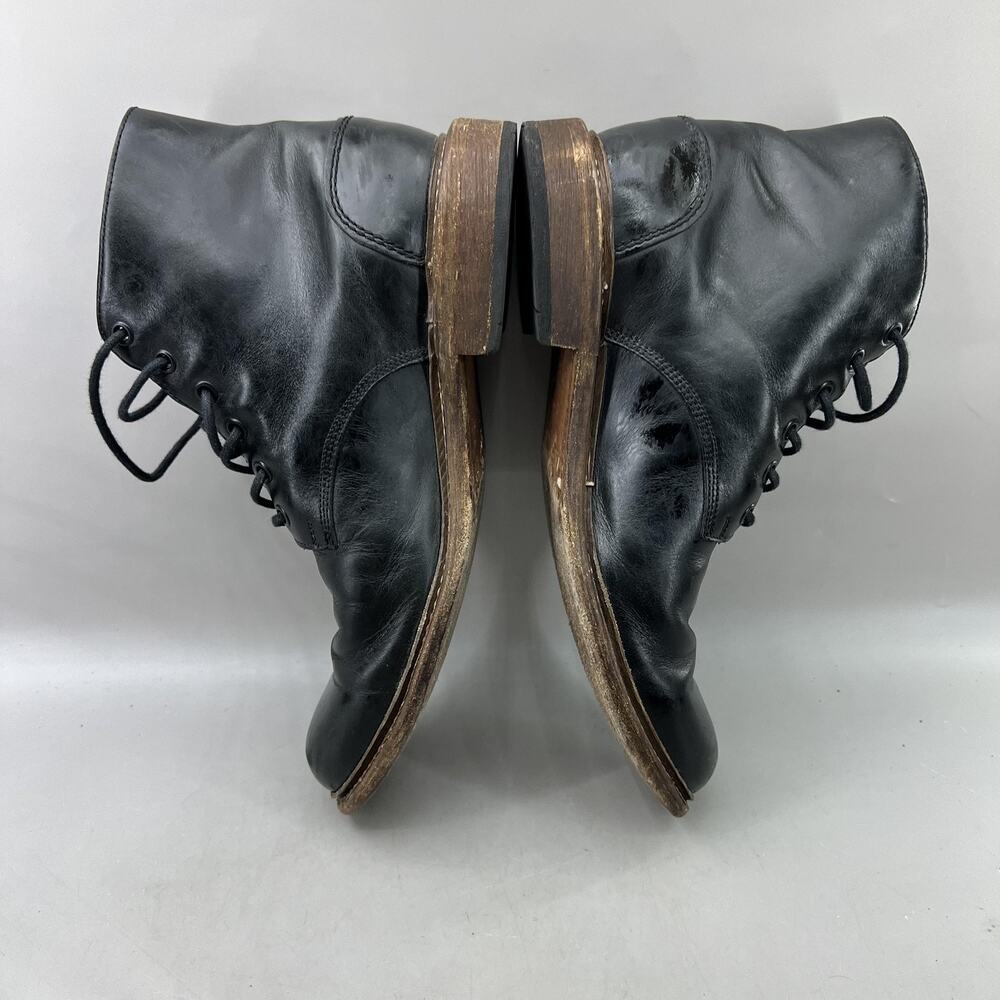 Wolverine 1000 Mile Chukka Boots Men Size 8.5 Black Leather Ankle Casual Shoes - Picture 6 of 10